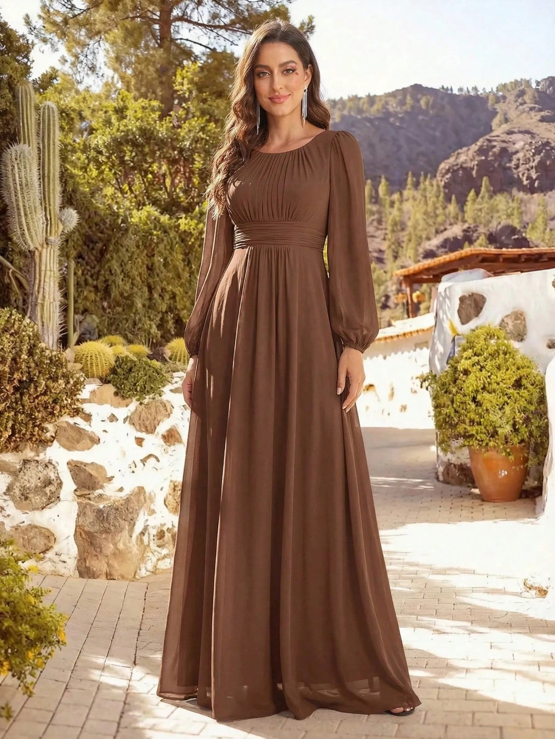 Rochie SHEIN, maro