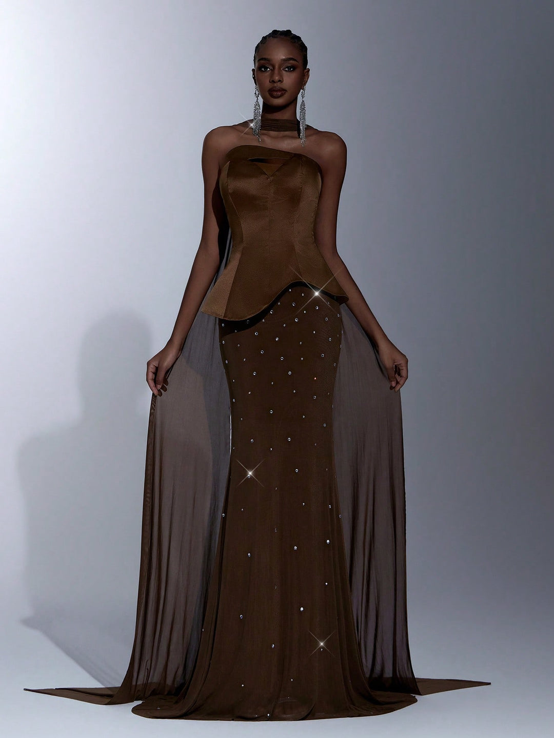 Rochie SHEIN, maro