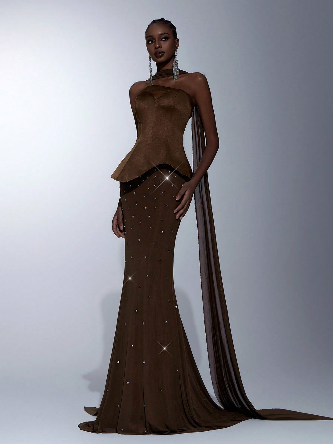 Rochie SHEIN, maro