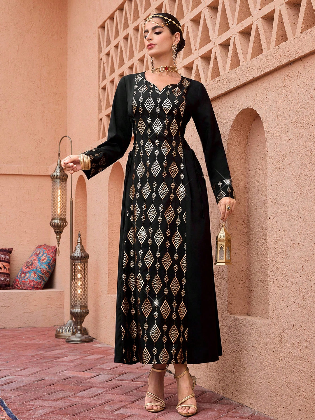Rochie maxi SHEIN, negru