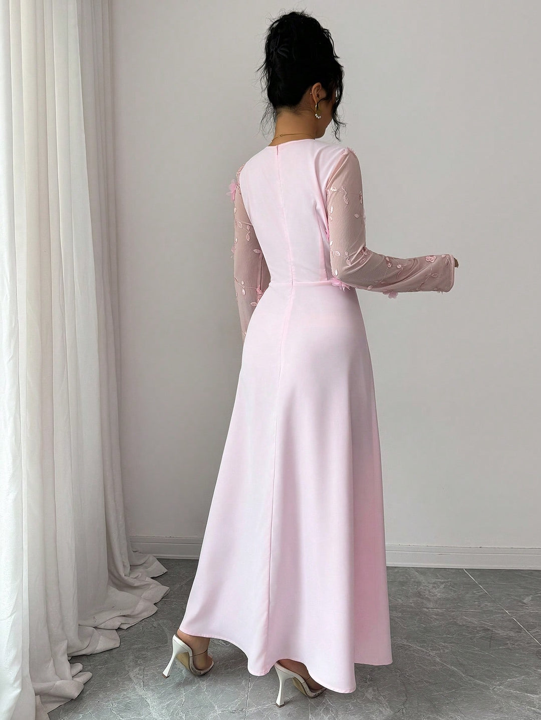 Rochie scurtă SHEIN, roz