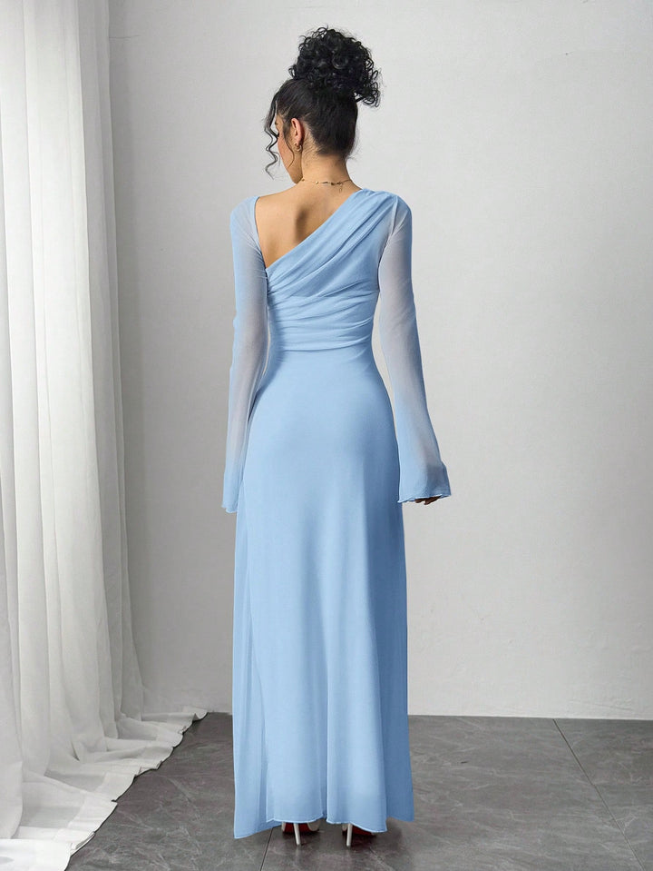 Rochie maxi SHEIN, albastru