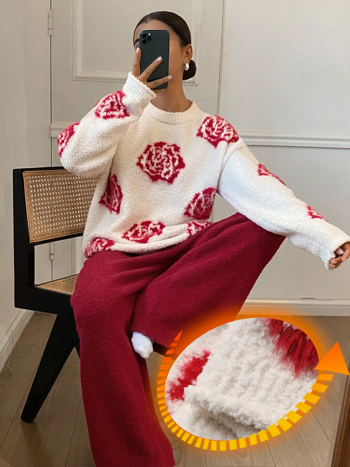 Pijama SHEIN, roșu