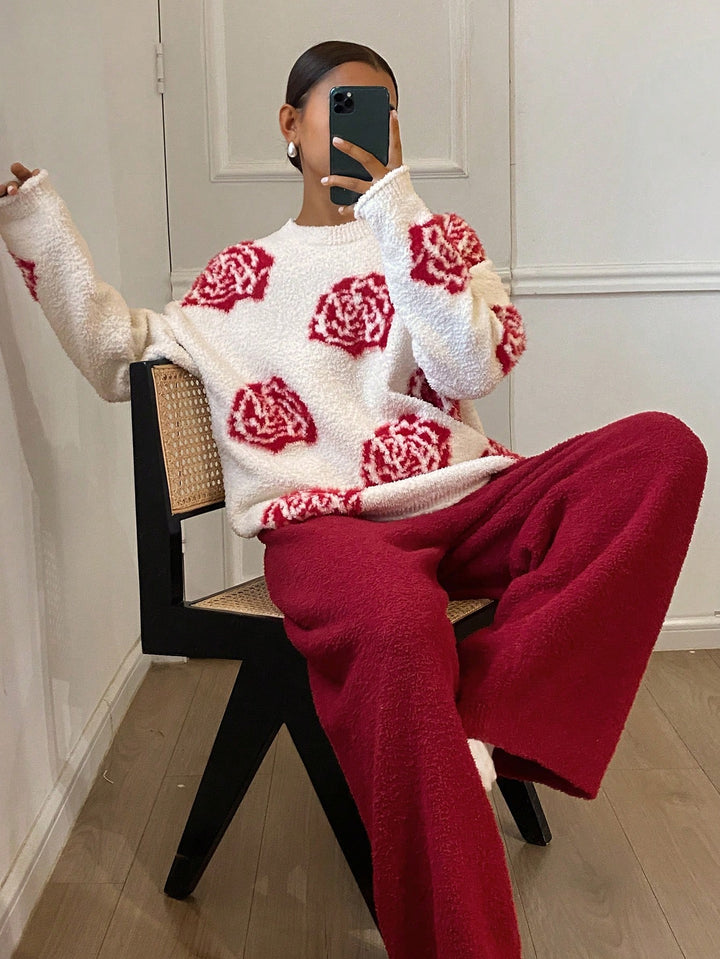Pijama SHEIN, roșu