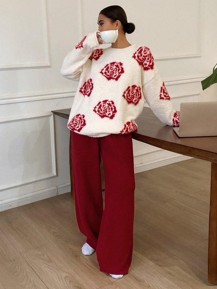 Pijama SHEIN, roșu