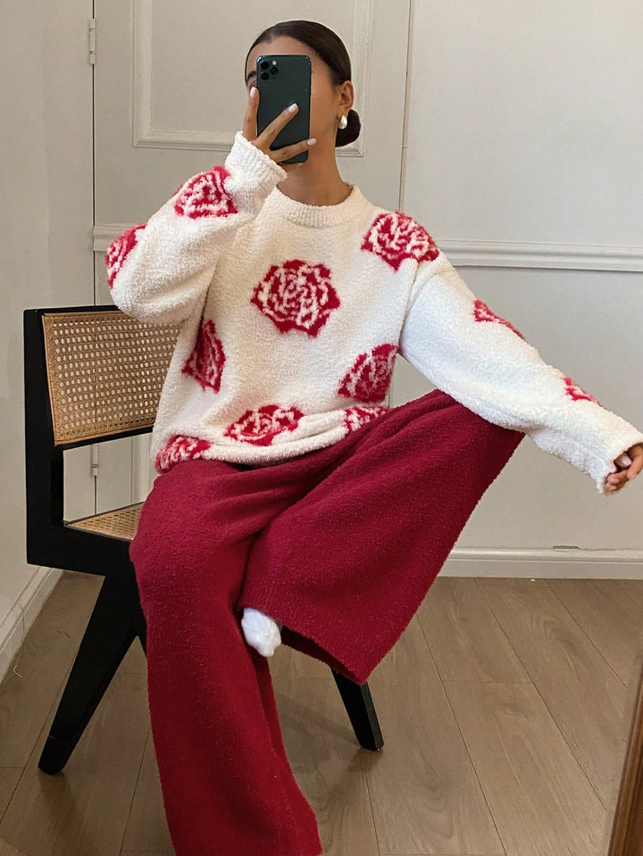 Pijama SHEIN, roșu