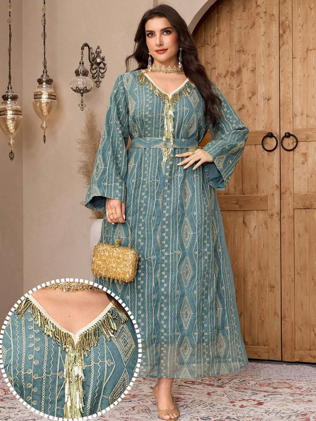 Rochie SHEIN, verde