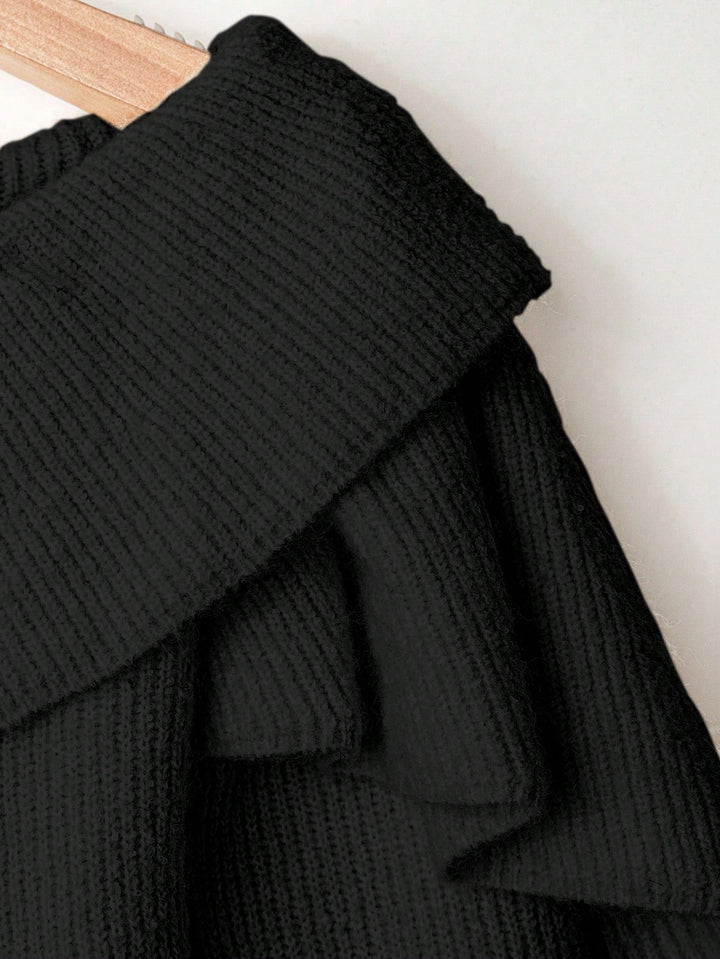 Pulover SHEIN, negru