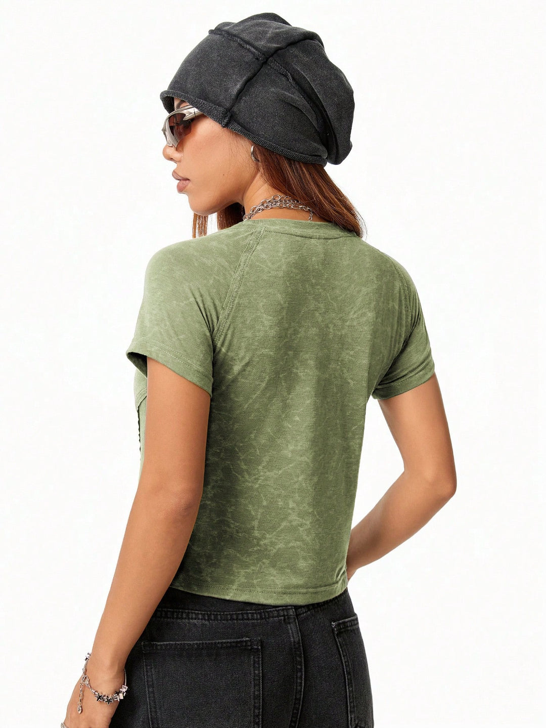 Tricou SHEIN, verde