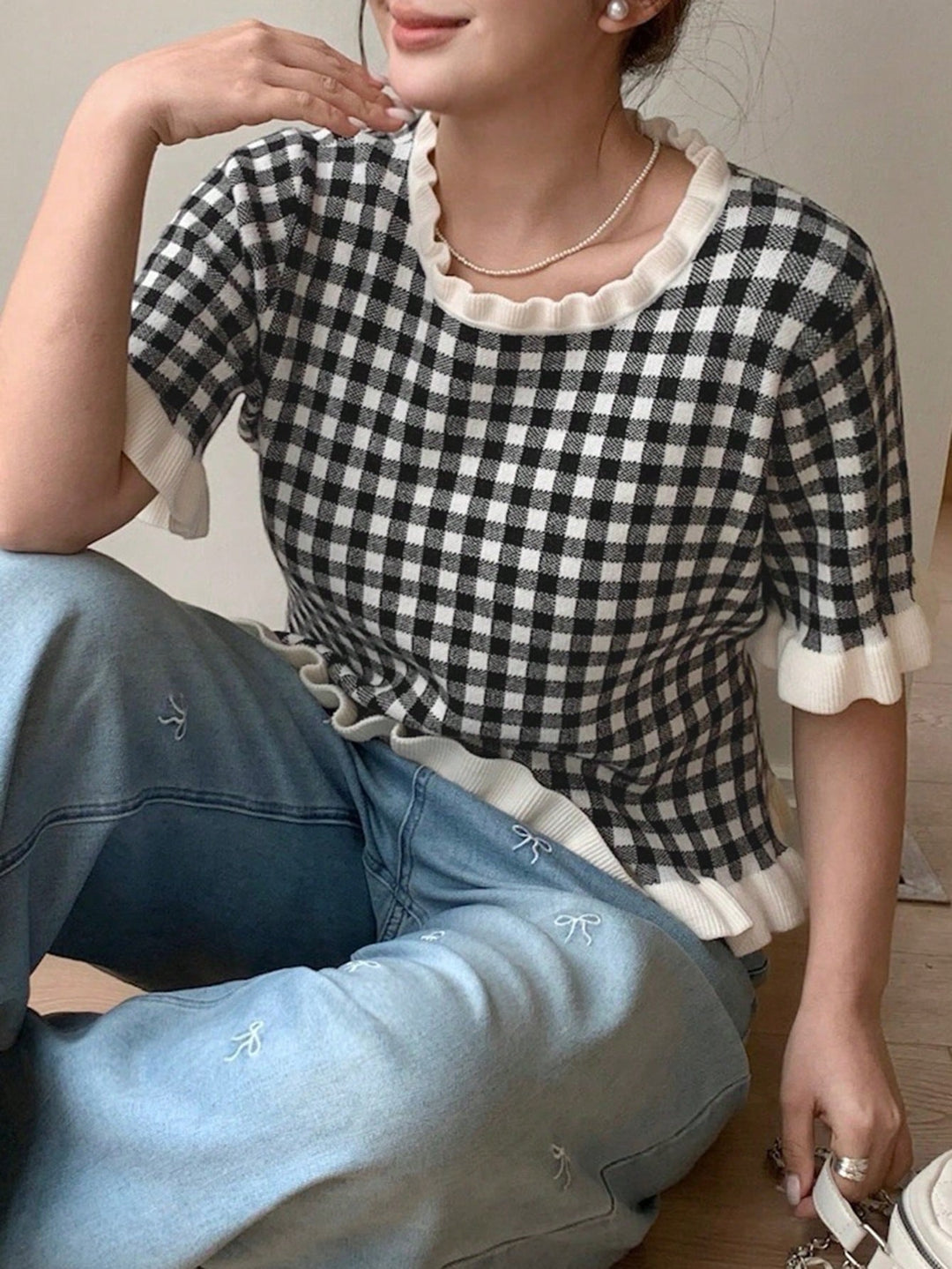 Bluză SHEIN, negru
