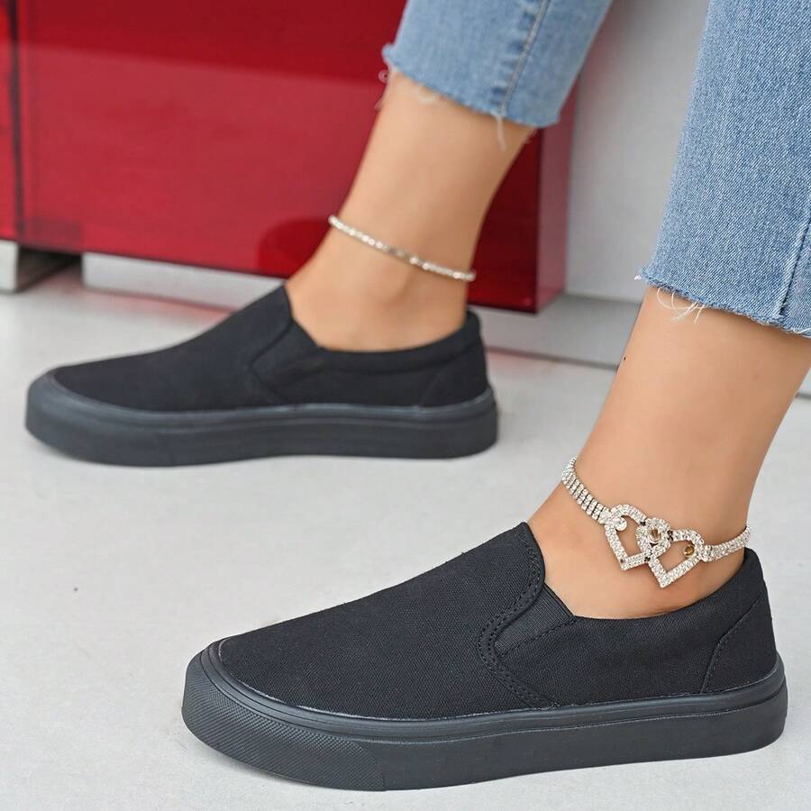 Pantofi sport SHEIN, negru
