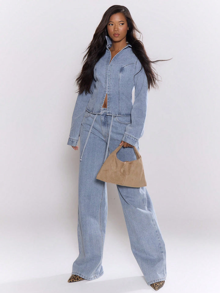Top SHEIN, albastru