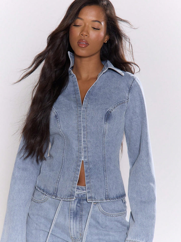 Top SHEIN, albastru