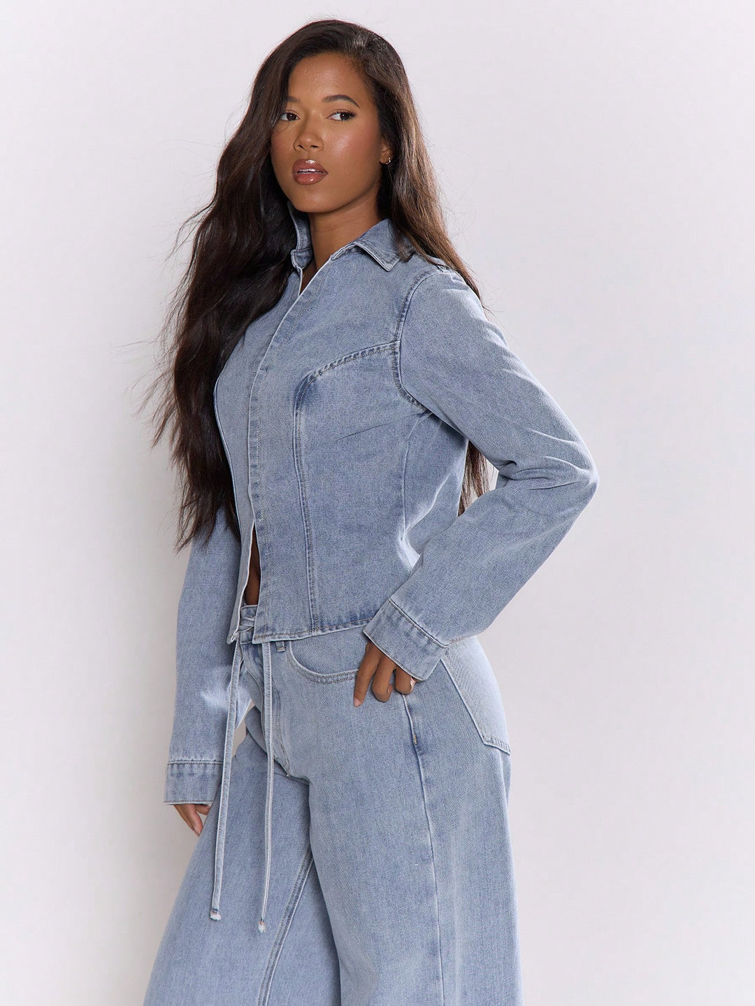 Top SHEIN, albastru