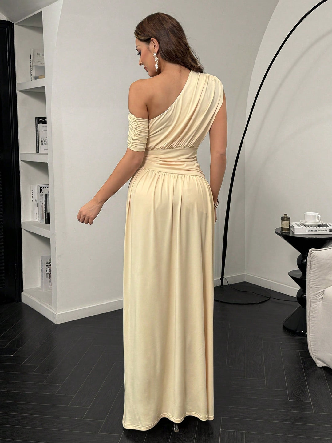 Rochie maxi SHEIN, portocaliu