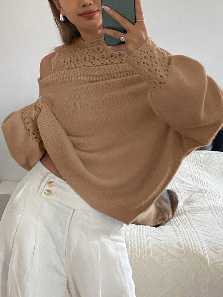 Pulover SHEIN, kaki