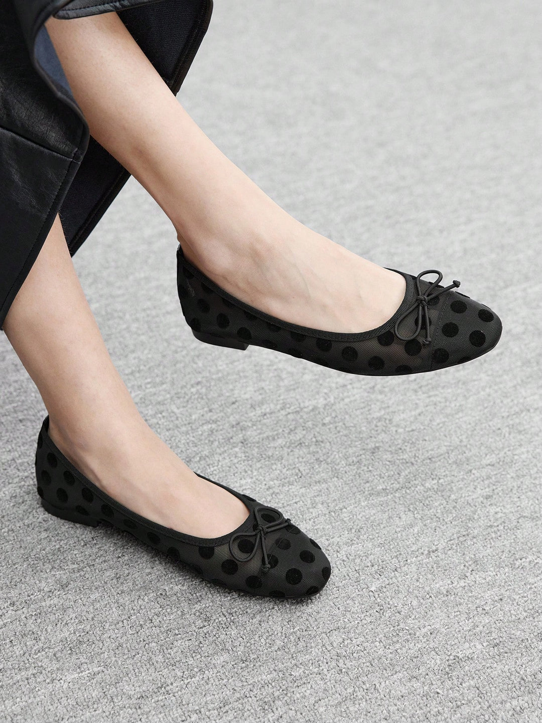 Balerini SHEIN, negru