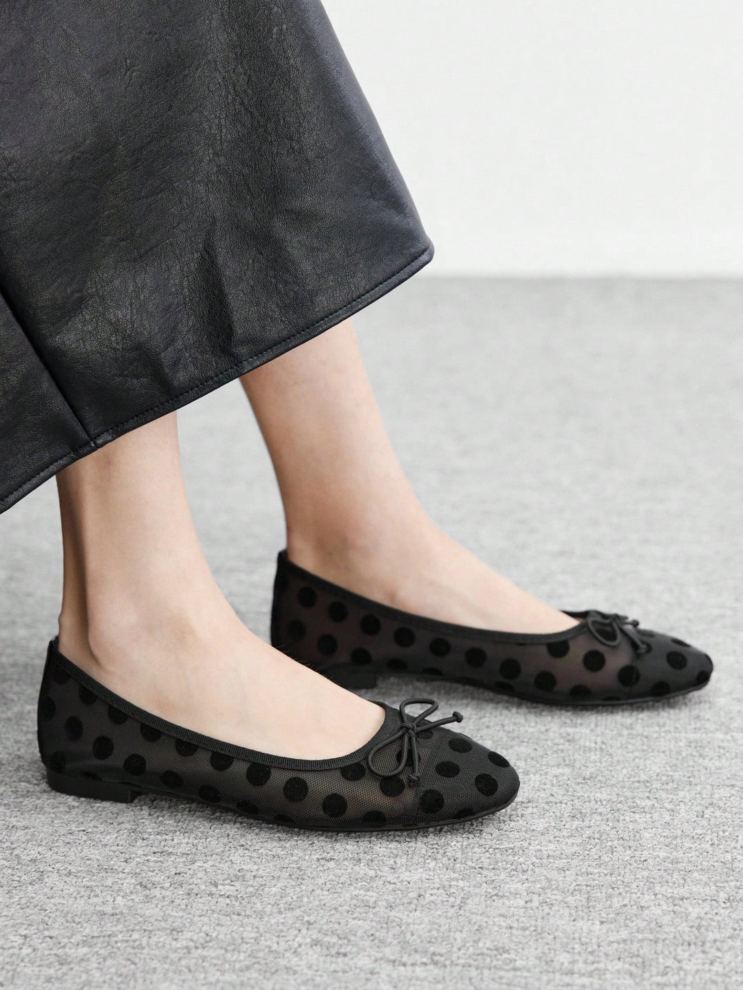Balerini SHEIN, negru