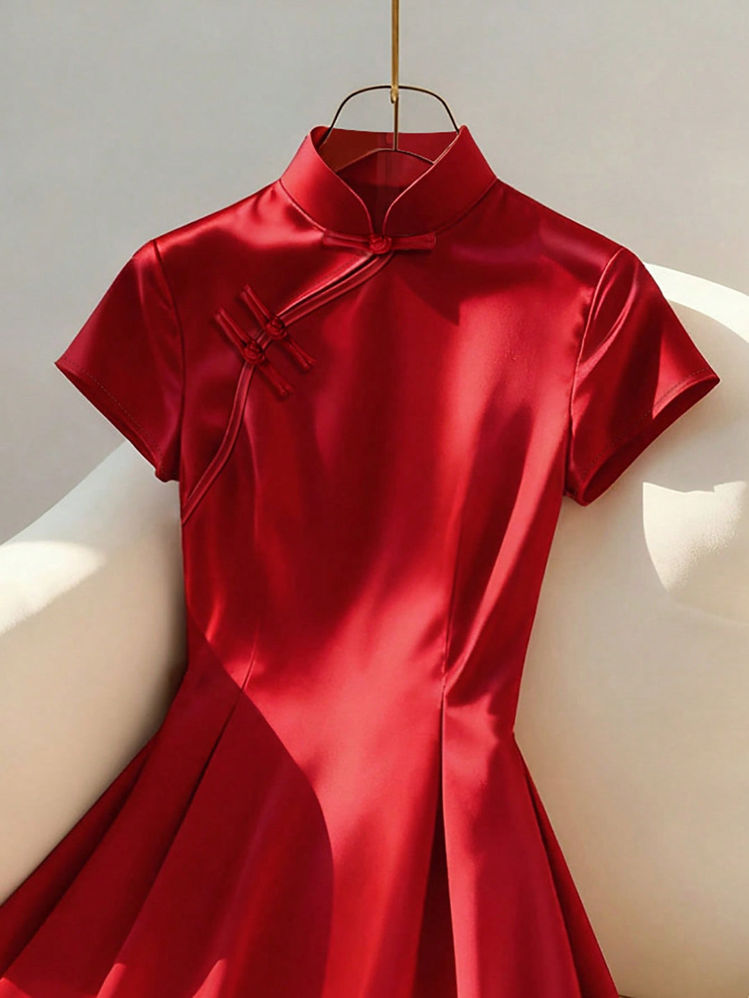 Rochie midi SHEIN, roșu