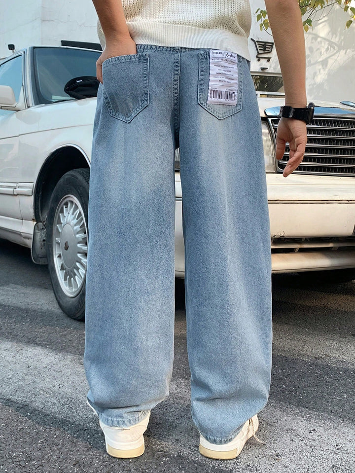 Jeans SHEIN, albastru