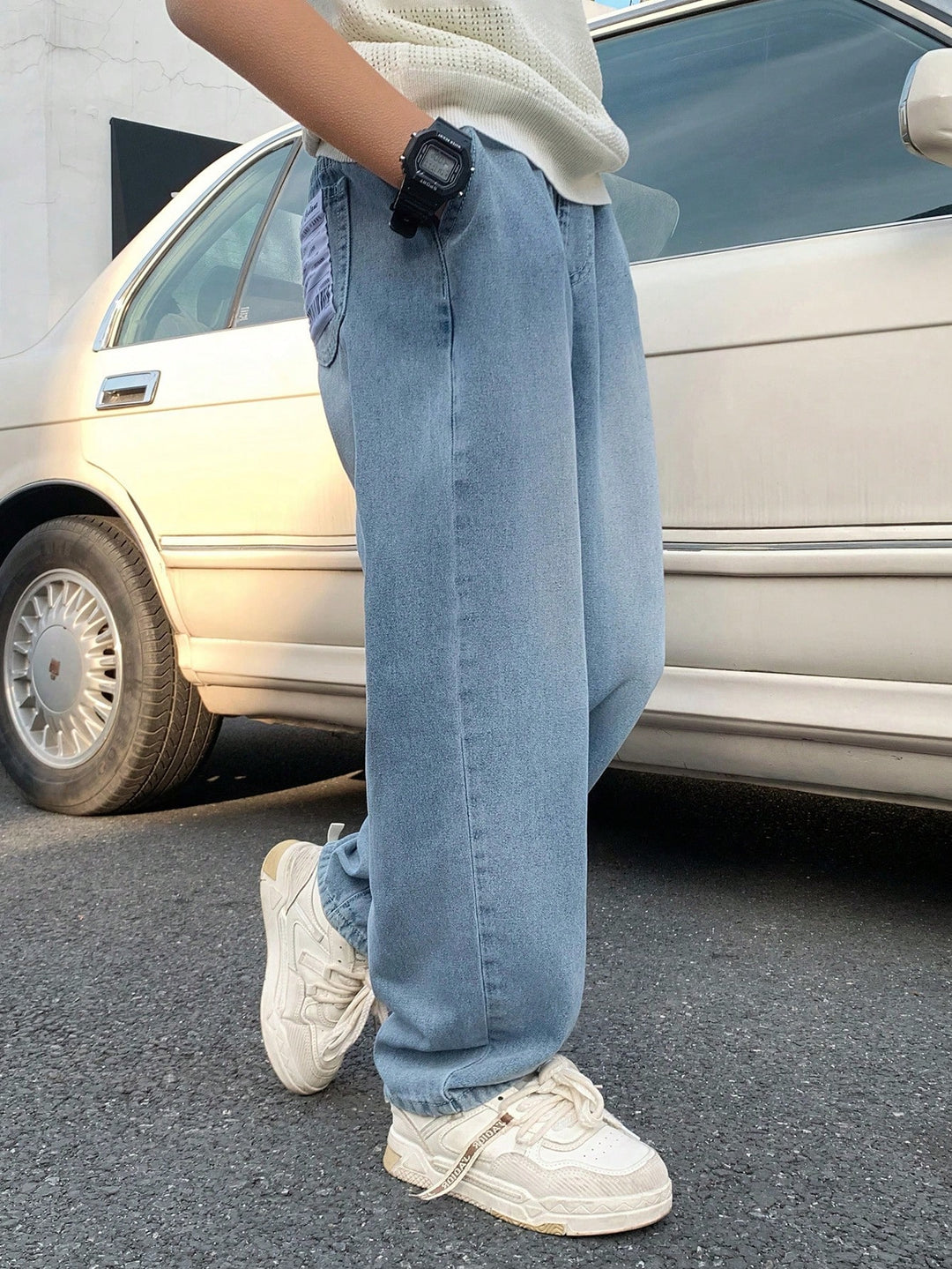 Jeans SHEIN, albastru