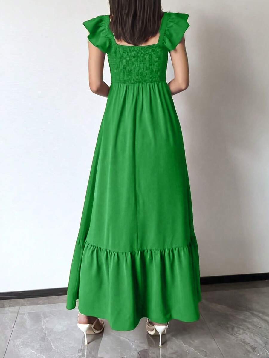 Rochie maxi SHEIN, verde