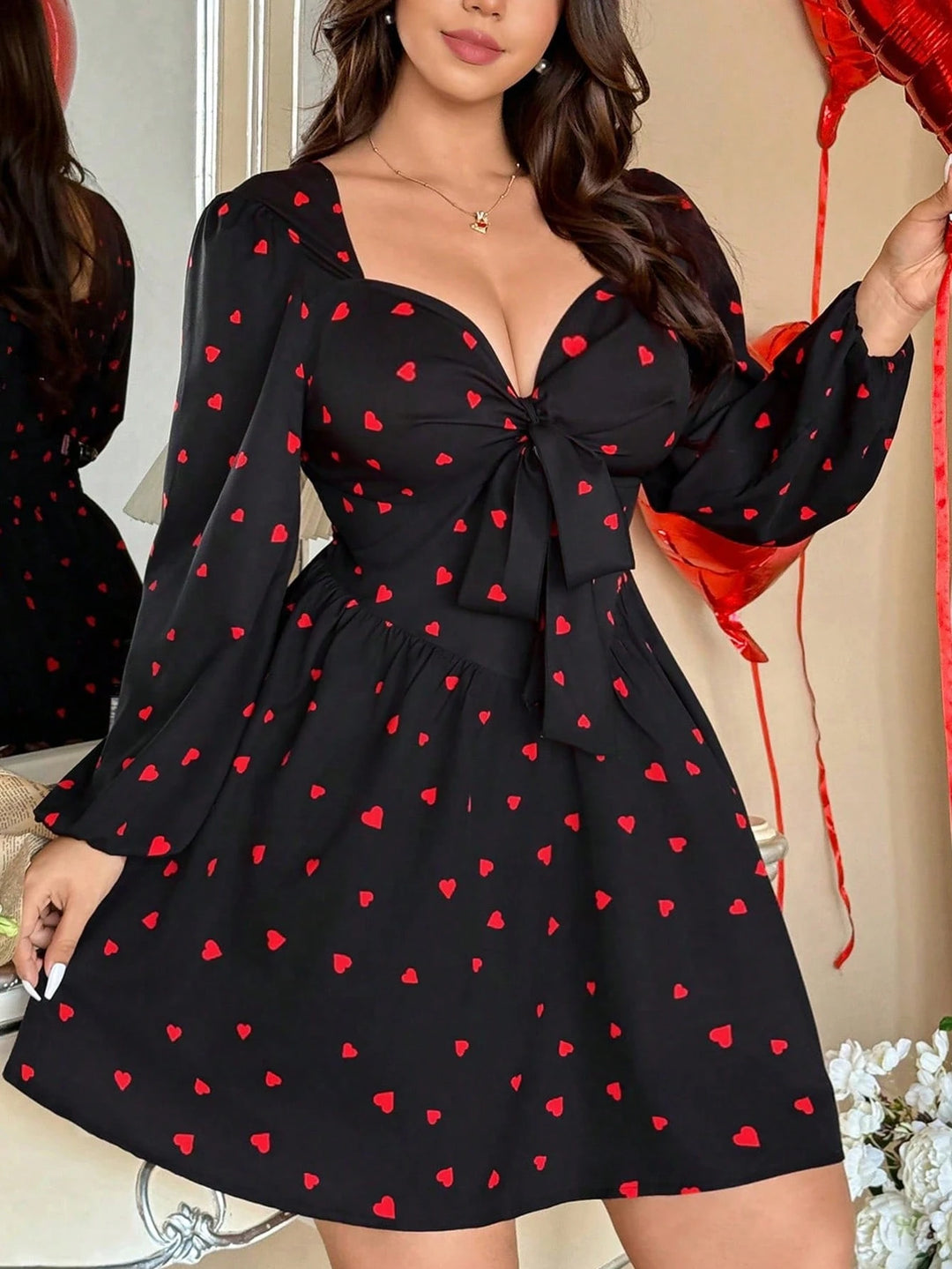Rochie mini SHEIN, negru
