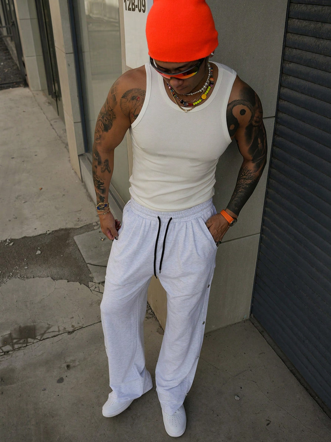 Pantaloni SHEIN, gri