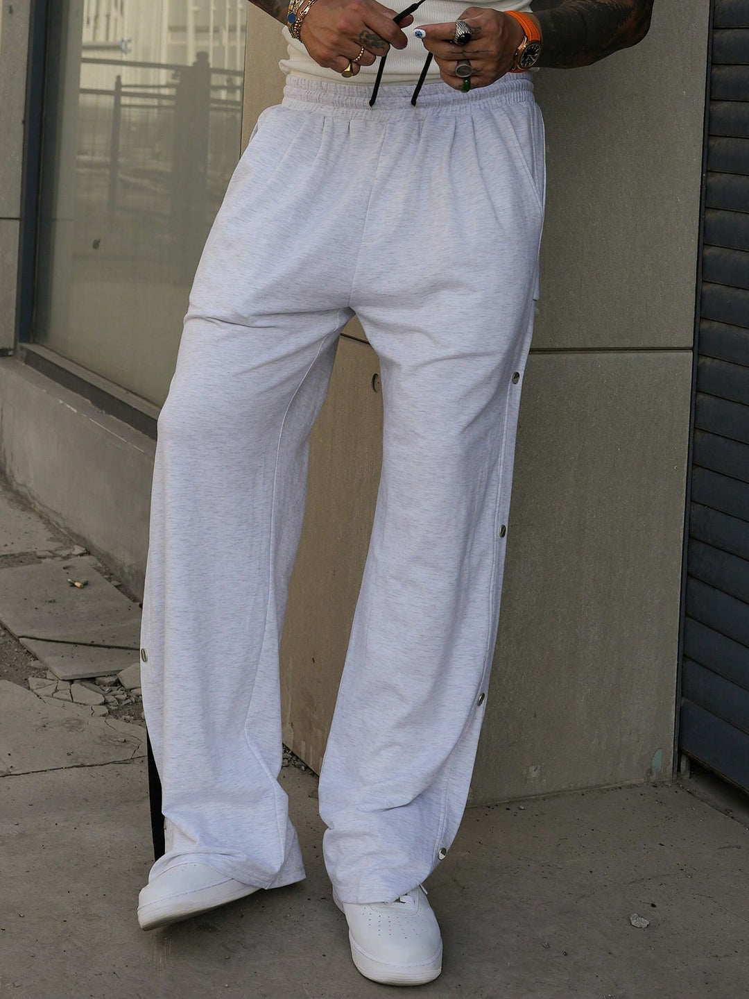 Pantaloni SHEIN, gri