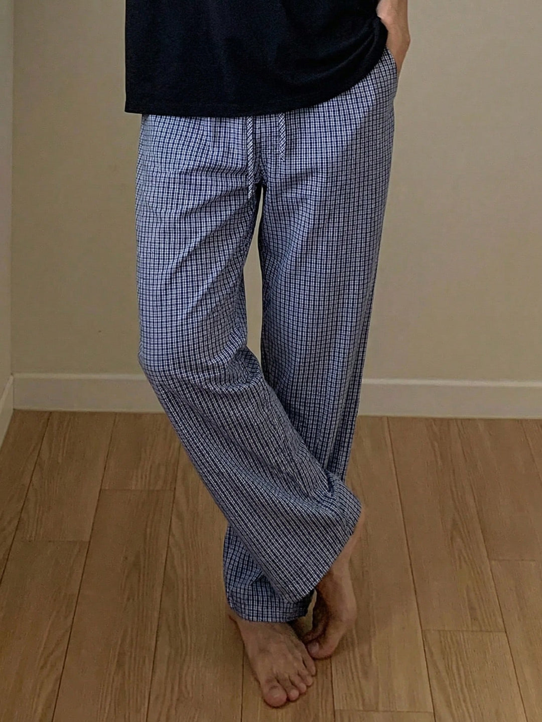 Pantaloni SHEIN, albastru