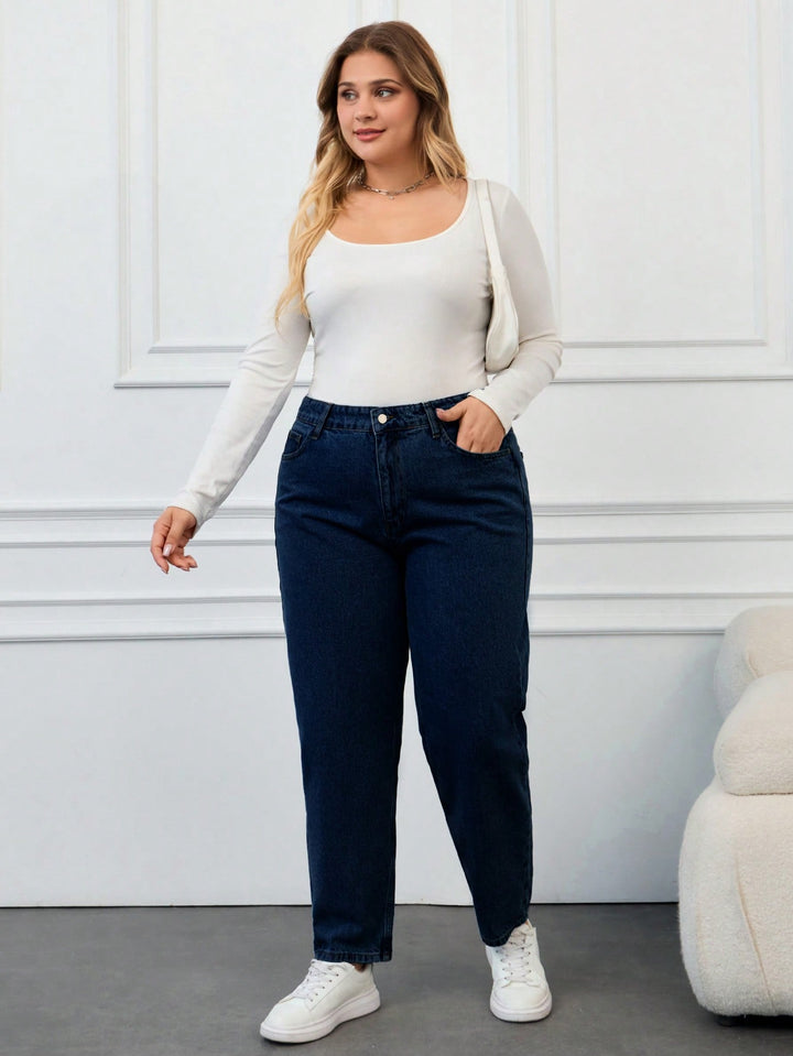 Jeans SHEIN, albastru