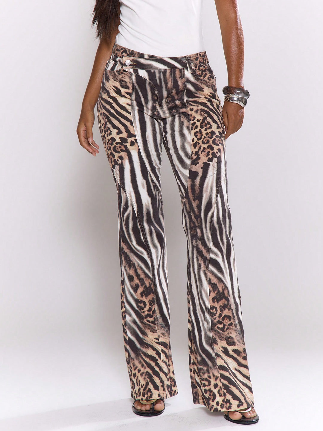 Jeans SHEIN, maro