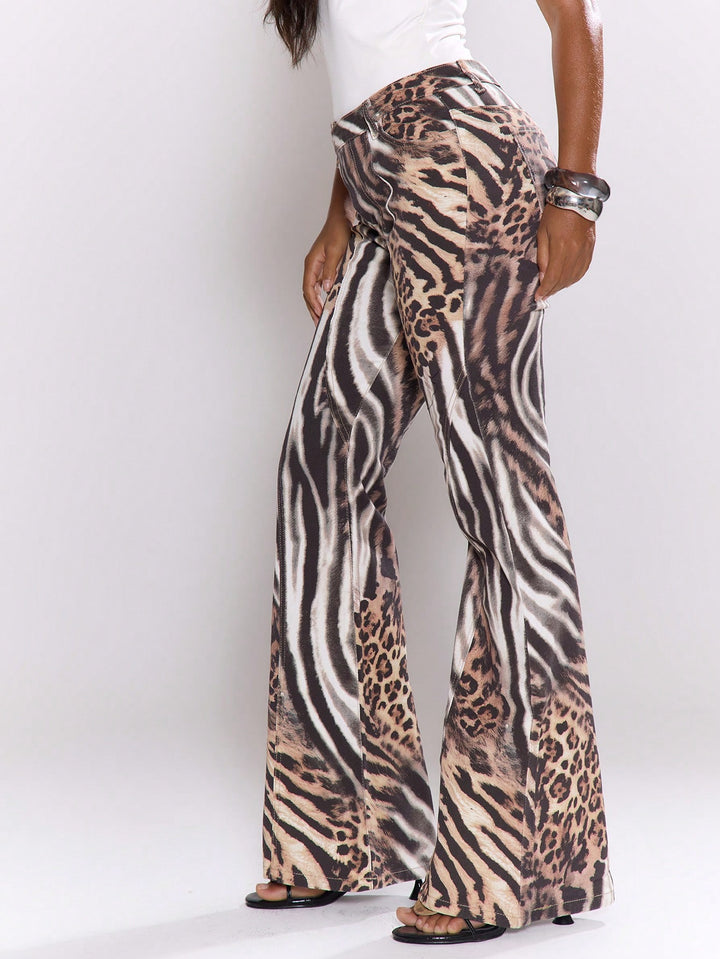 Jeans SHEIN, maro