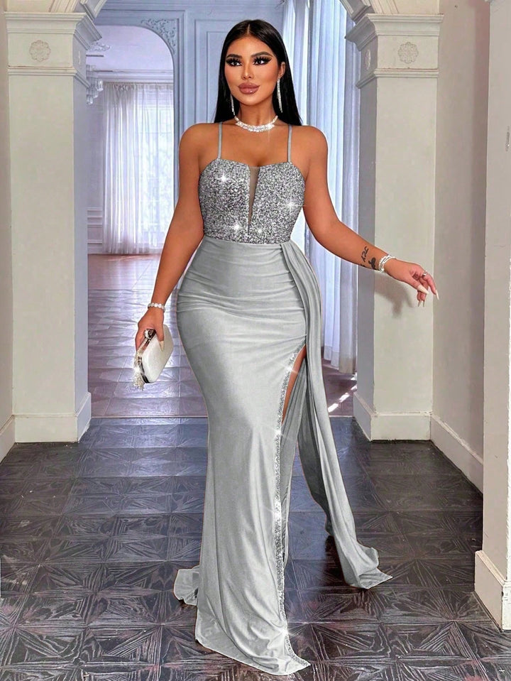 Rochie SHEIN, gri