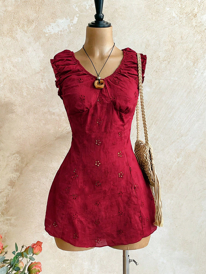 Rochie scurtă SHEIN, roșu