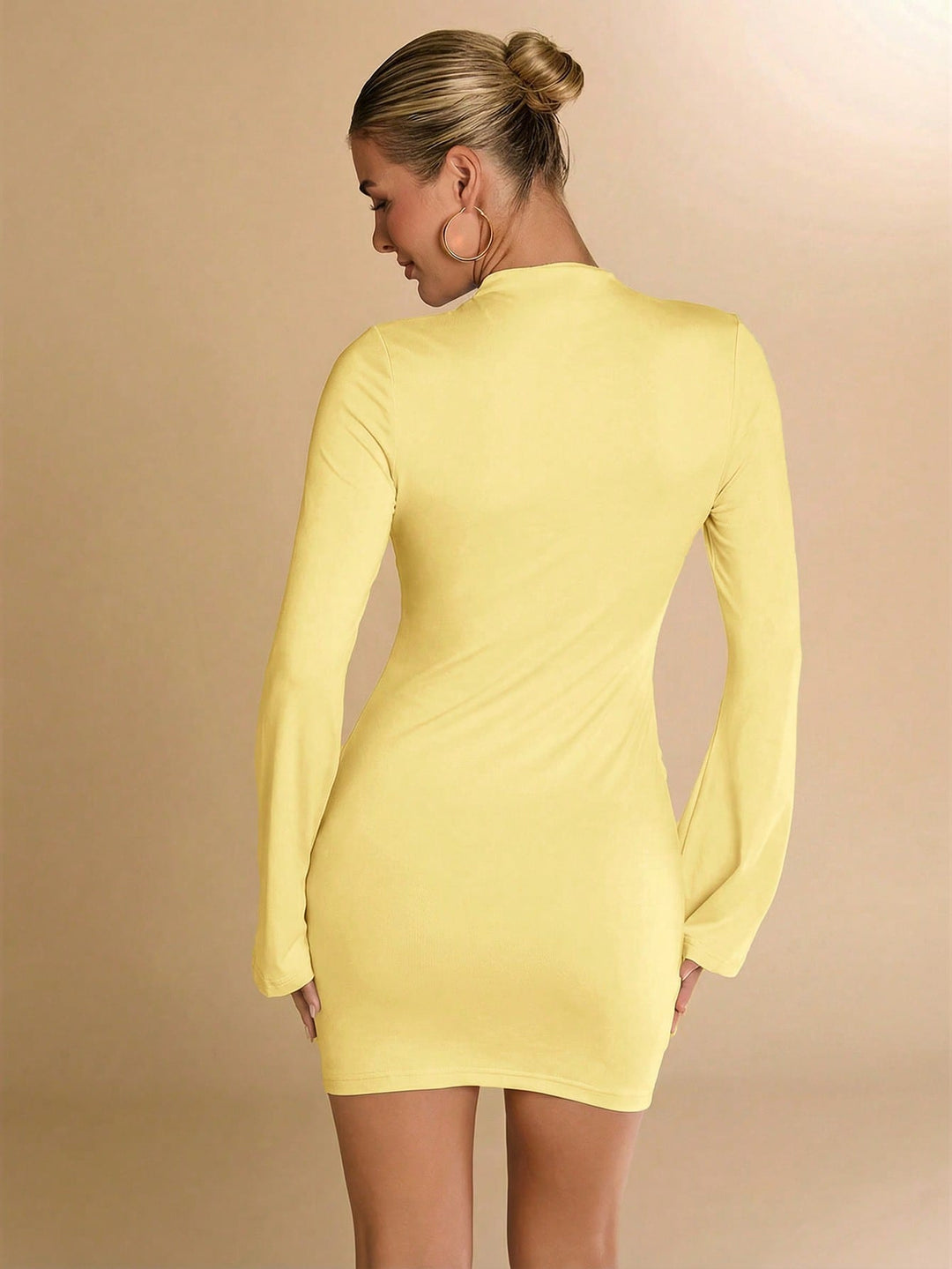 Rochie mini SHEIN, galben