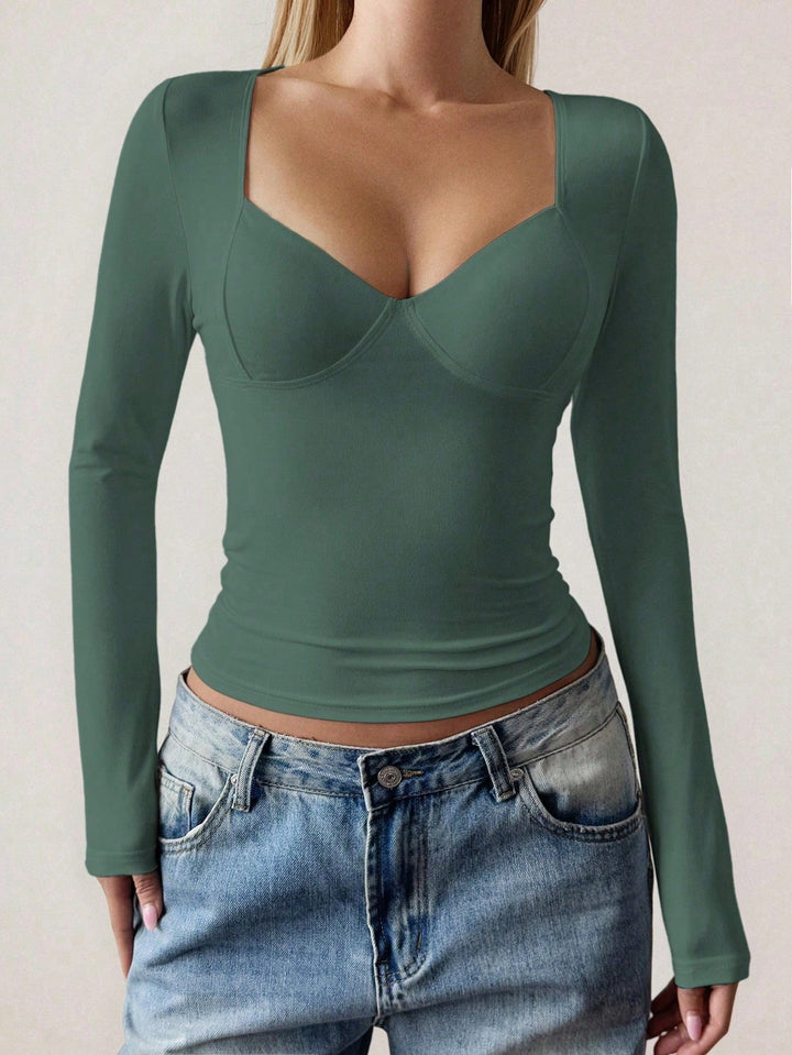 Tricou SHEIN, verde