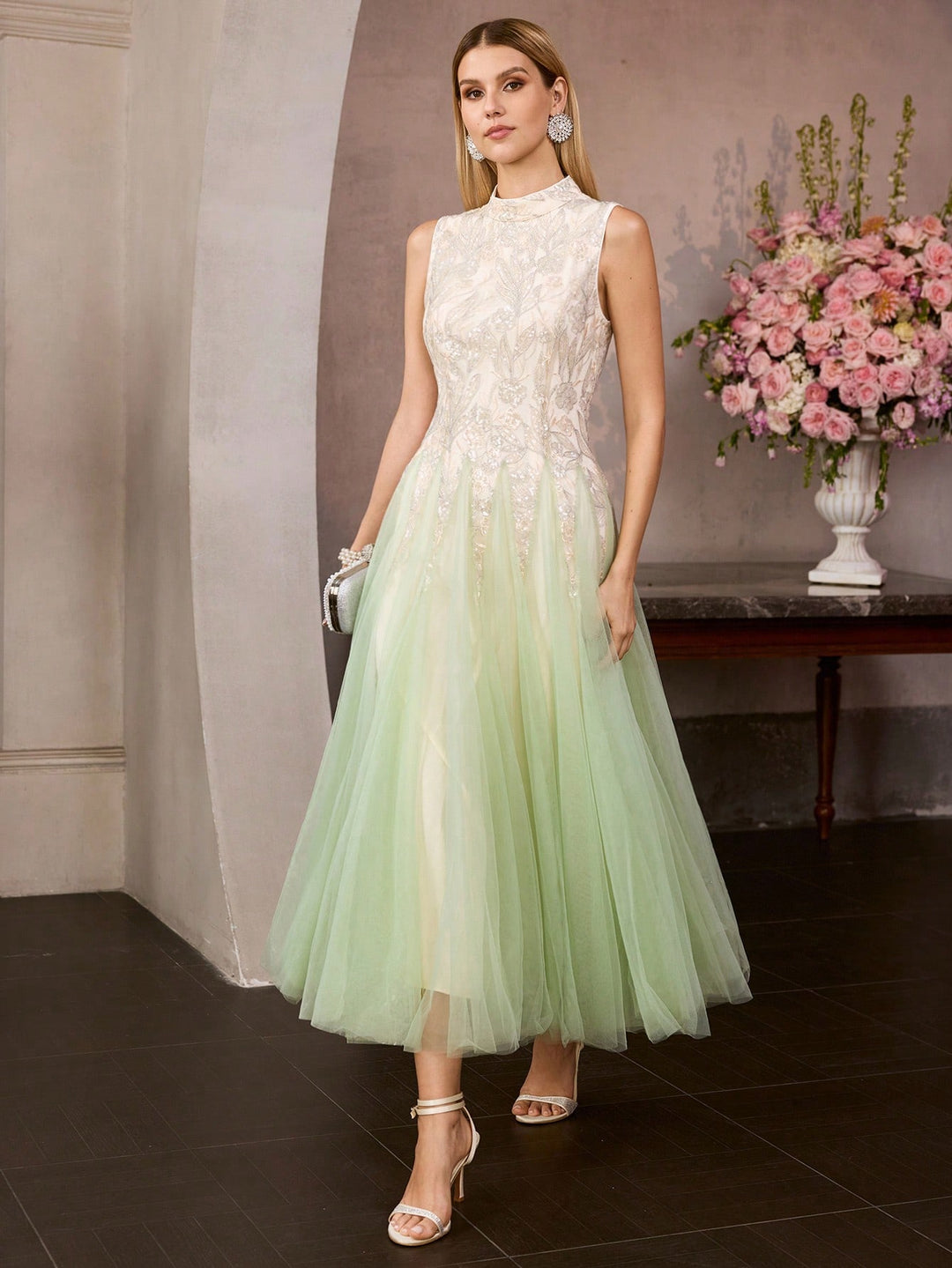 Rochie de ocazie SHEIN, mix culori