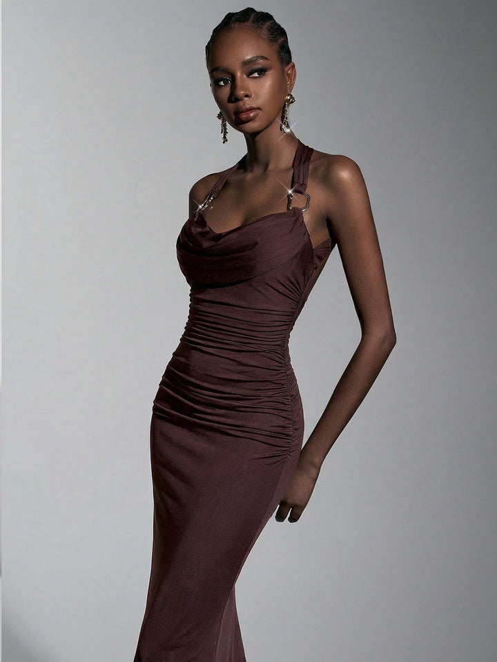 Rochie SHEIN, maro