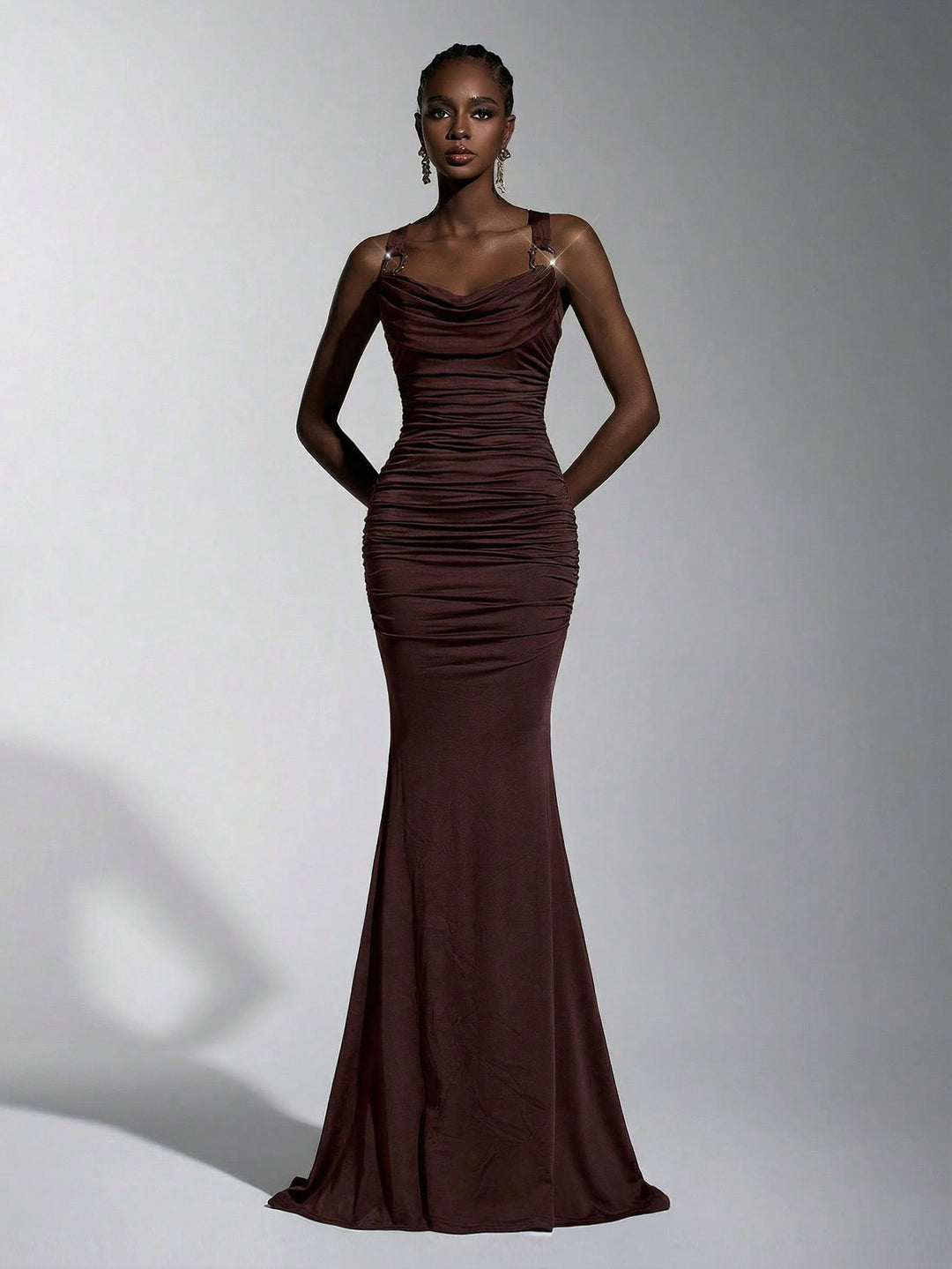 Rochie SHEIN, maro
