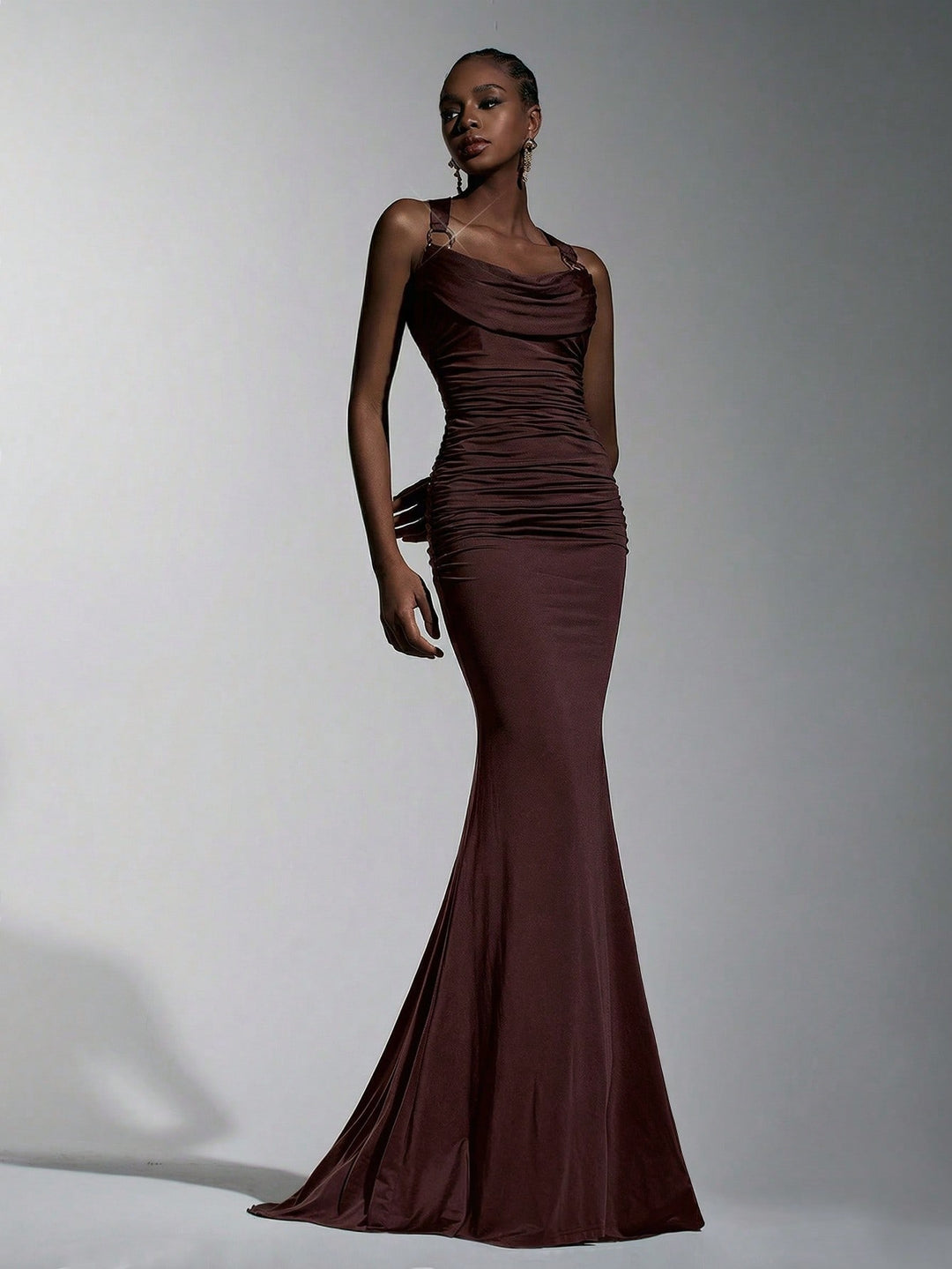 Rochie SHEIN, maro