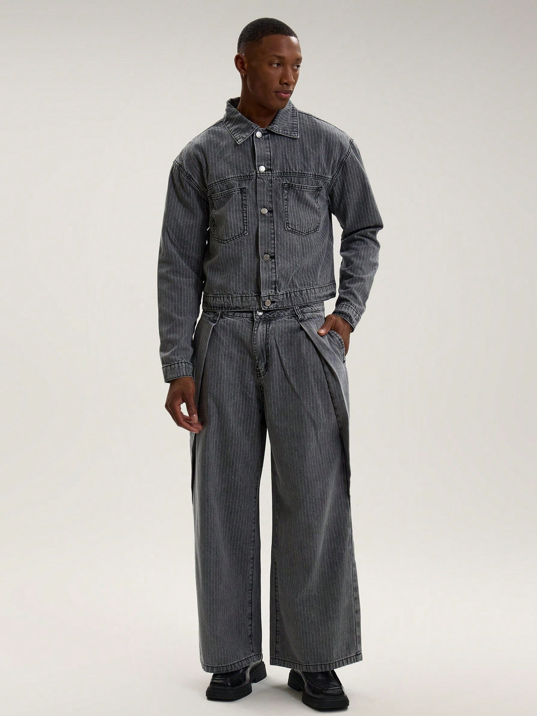 Jeans SHEIN, gri