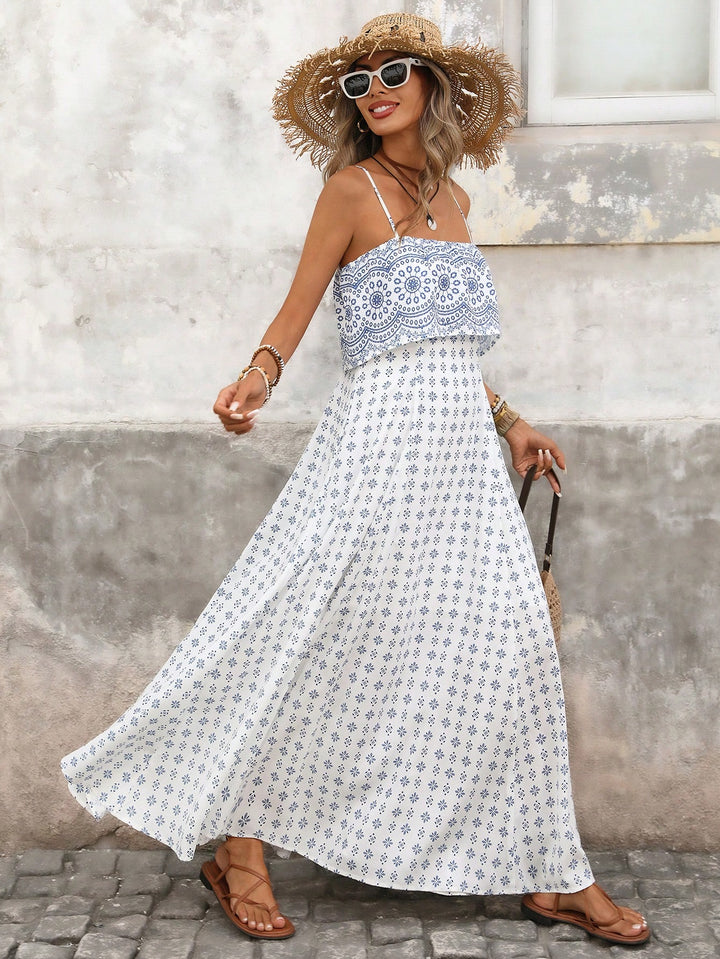 Rochie maxi SHEIN, alb