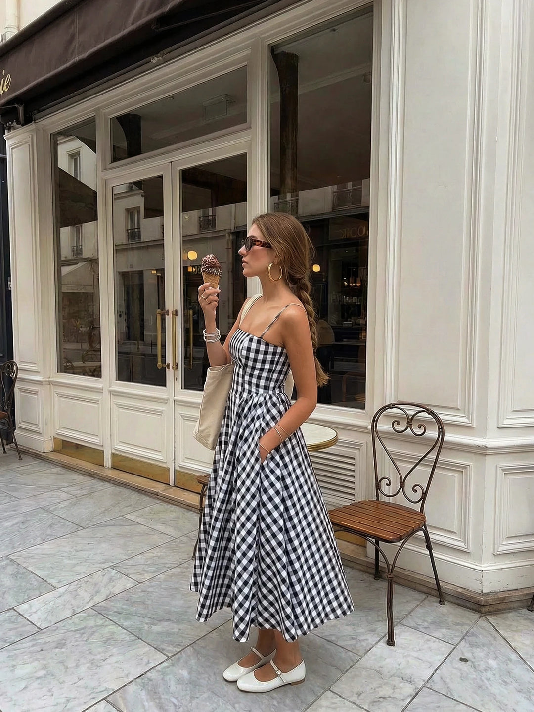 Rochie maxi SHEIN, mix culori