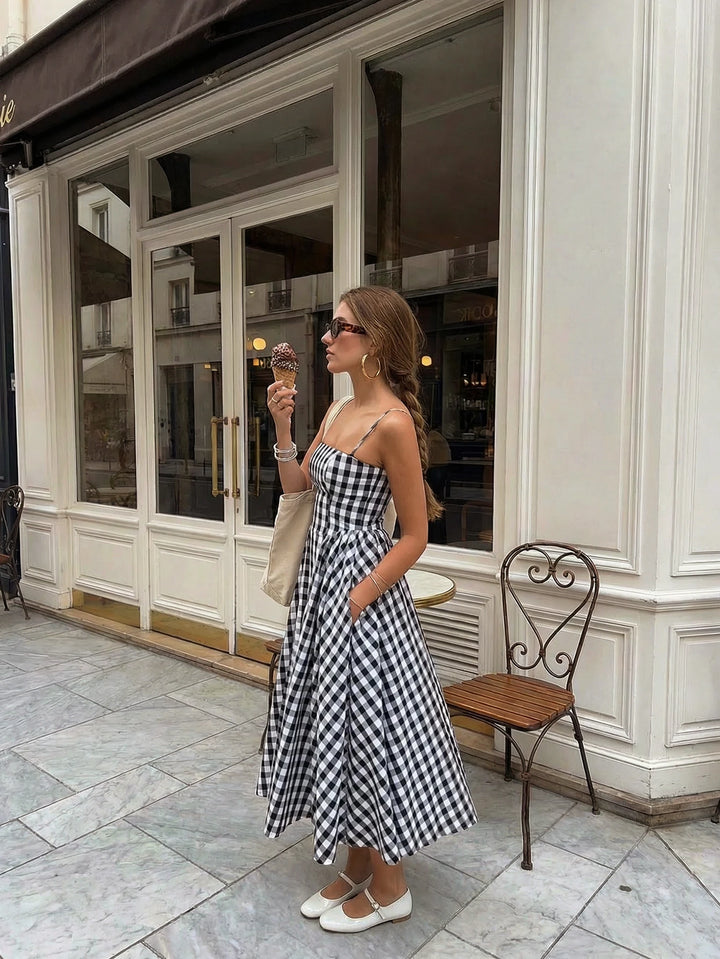Rochie maxi SHEIN, mix culori