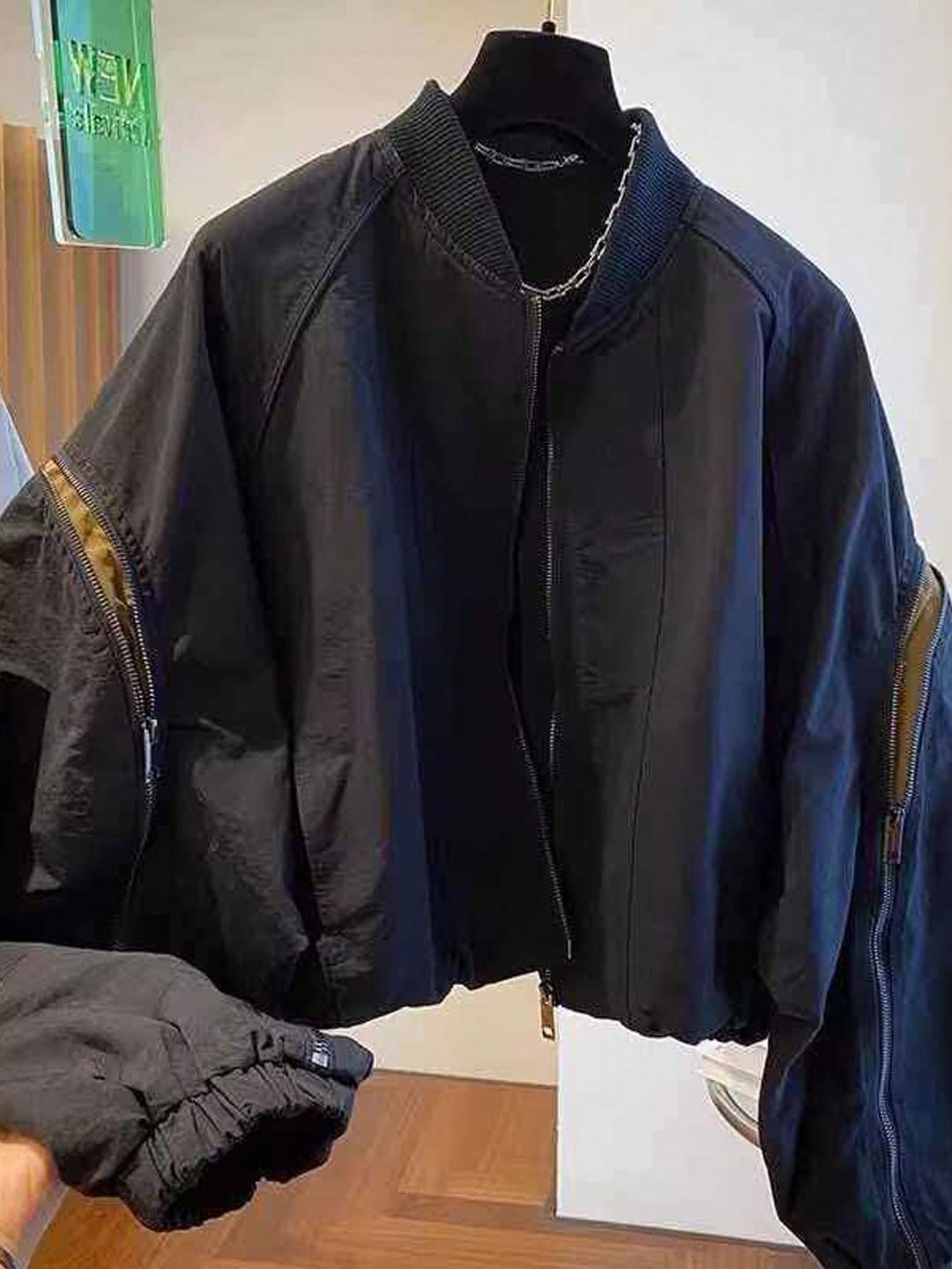 Jachetă SHEIN, negru