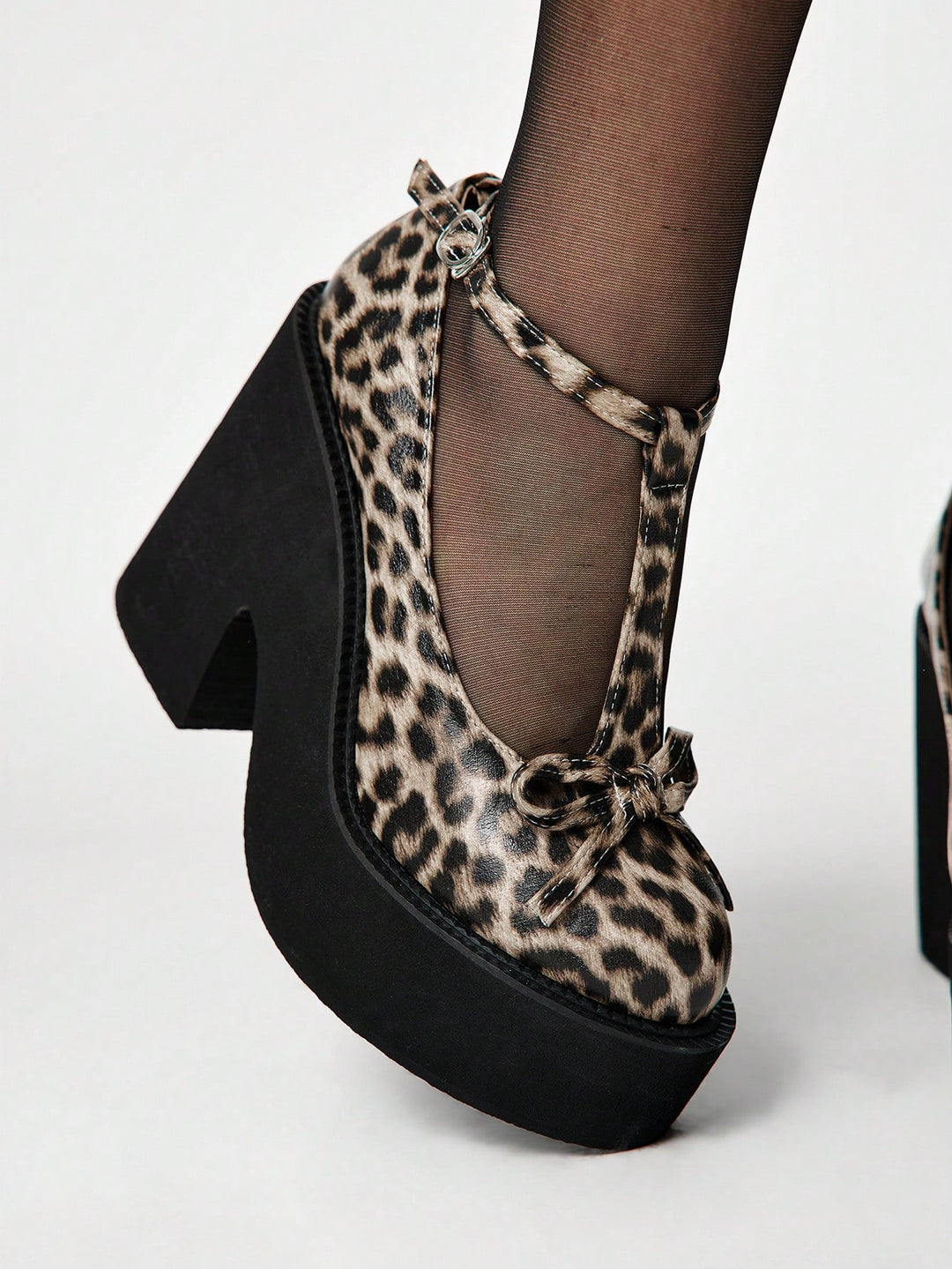 Sandale SHEIN, animal print