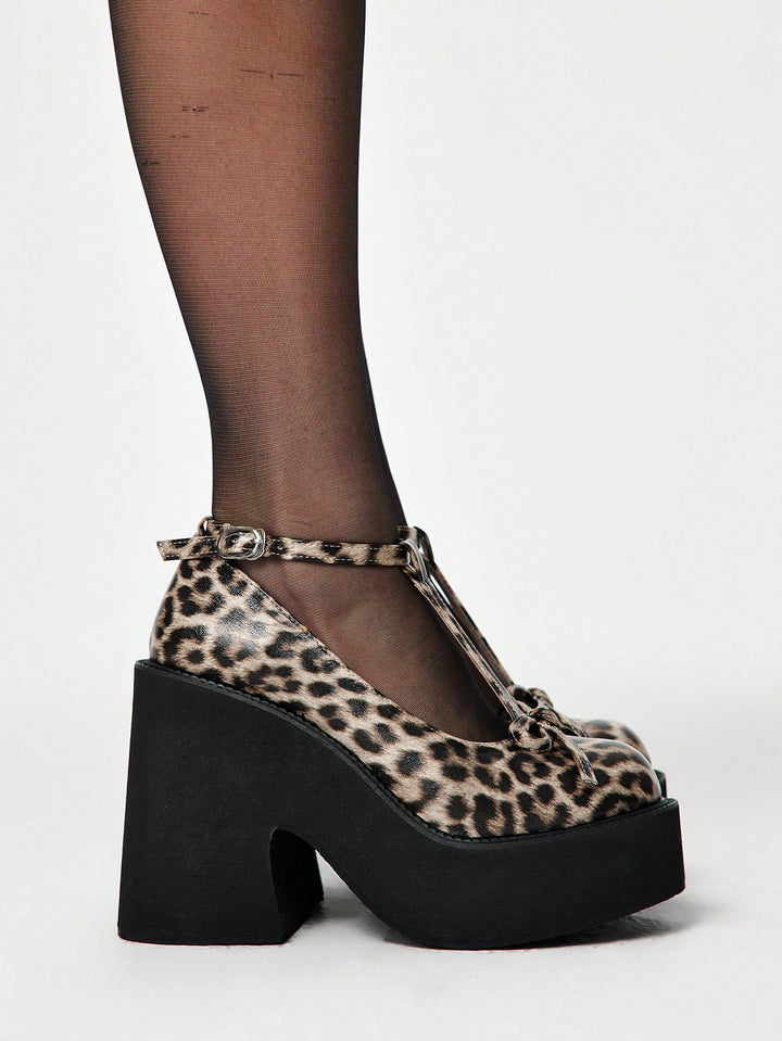 Sandale SHEIN, animal print