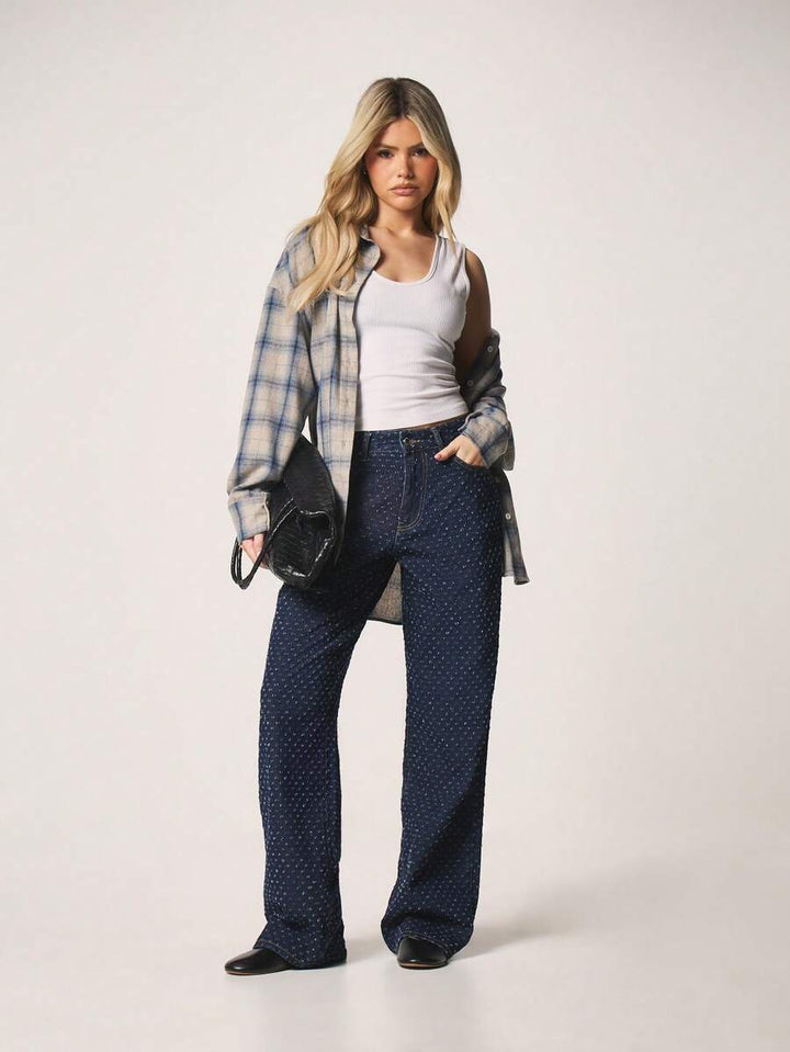 Jeans SHEIN, albastru