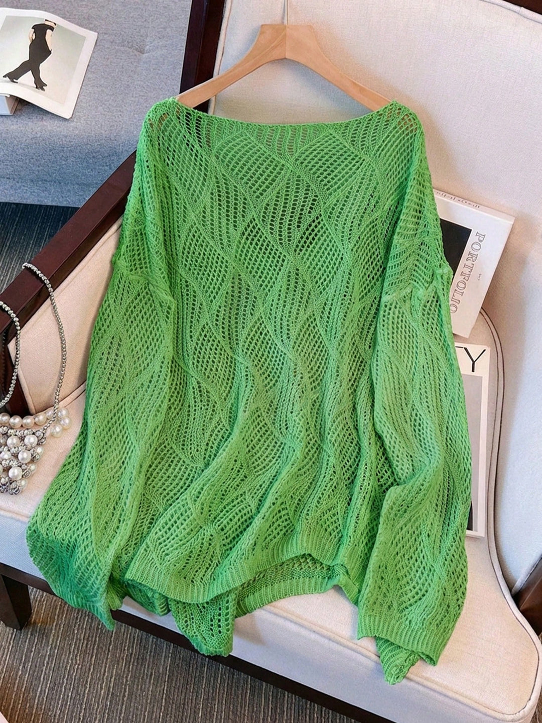 Bluză SHEIN, verde